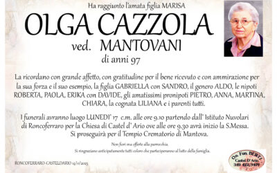 CAZZOLA OLGA