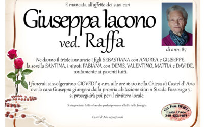 IACONO GIUSEPPA