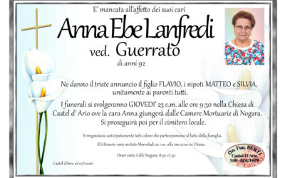 LANFREDI ANNA EBE